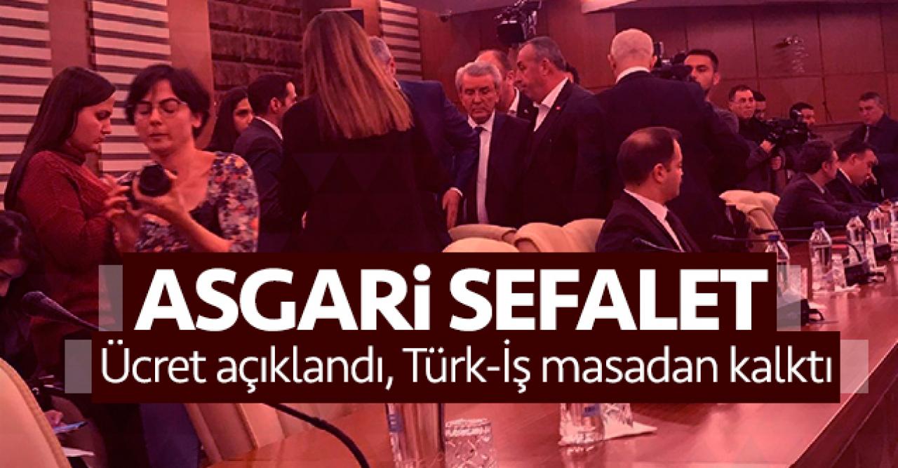 Asgari sefalet!