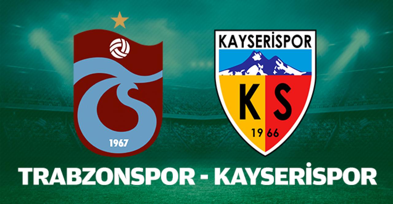 Trabzonspor Kayserispor maçı canlı izle Bein Sports 1 linki | Donmadan internetten