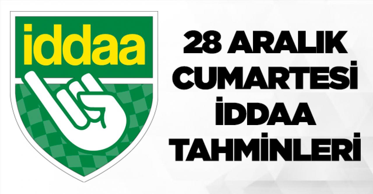 28 Aralık Cumartesi İddaa Tahminleri (Süper Lig maçları)