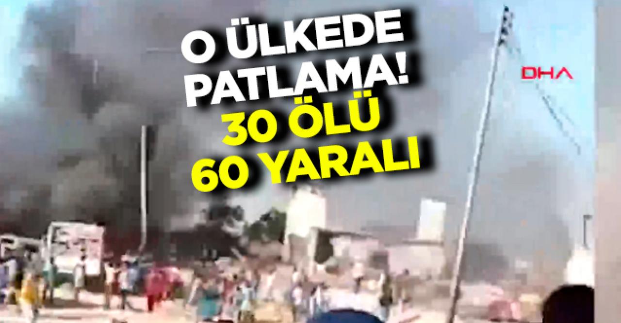 Somali'de patlama: 30 ölü, 60'tan fazla yaralı