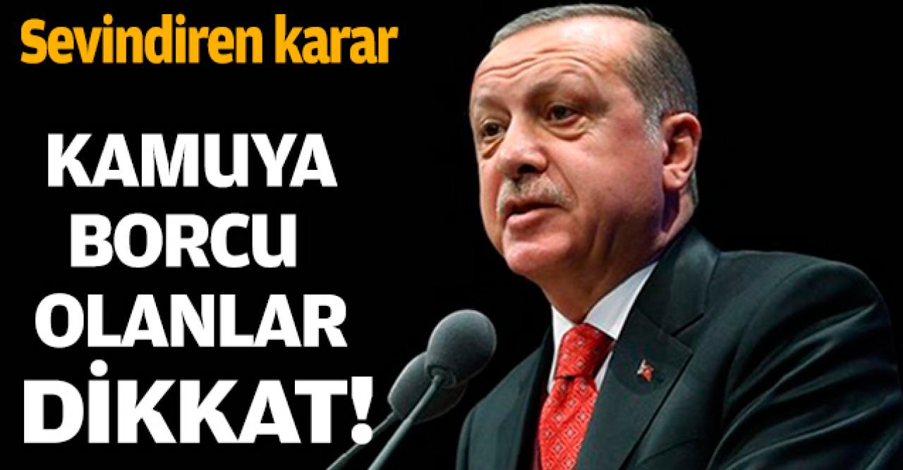 Erdoğan o kararı imzaladı!