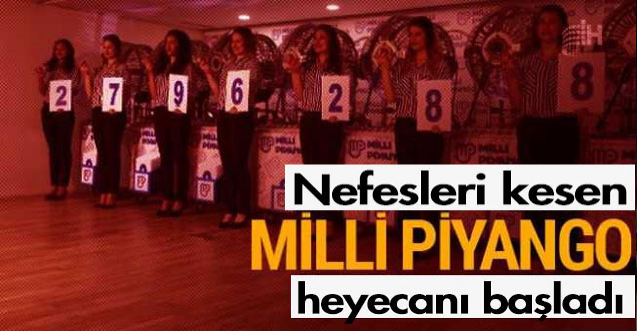 Milli Piyango çekiliş sonuçları için nefesler tutuldu!