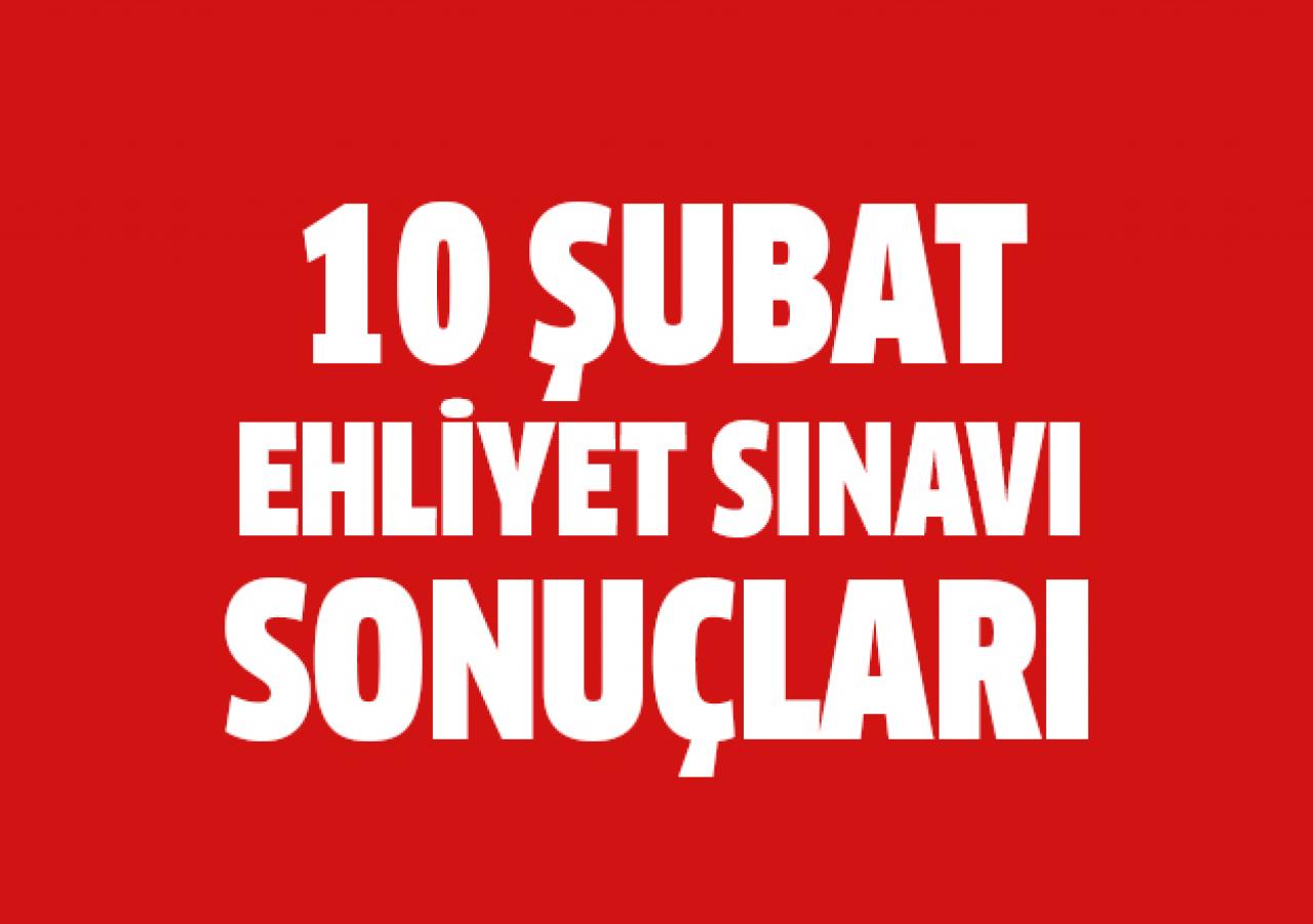 10 Şubat 2018 Ehliyet sınavı sonuçları ne zaman açıklanacak - 2018'in ilk sınavından detaylar