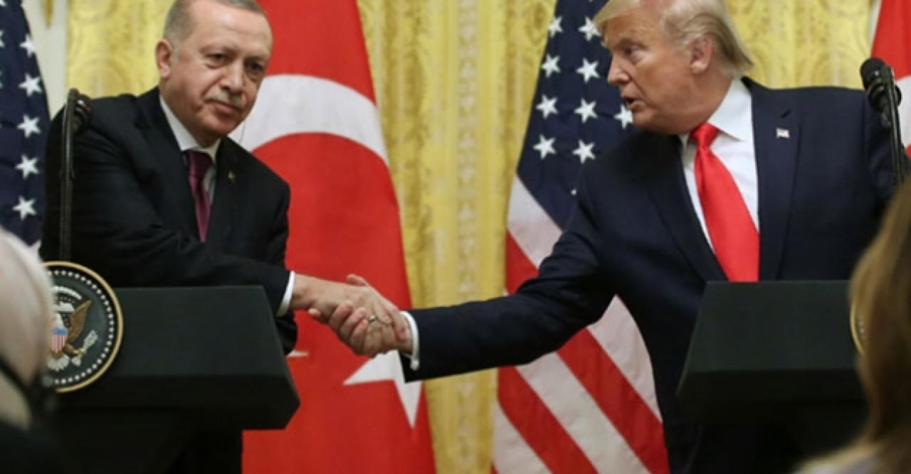 Erdoğan, Trump ile görüştü