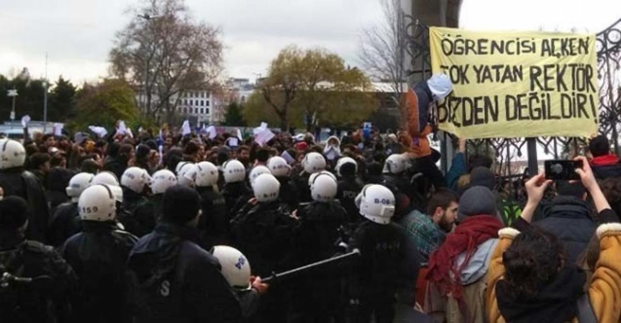 İstanbul Üniversitesinde 'yemek protestosu' sürüyor