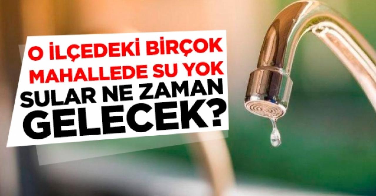 8 Ocak Çarşamba Beylikdüzü su kesintisi! Sular ne zaman gelecek