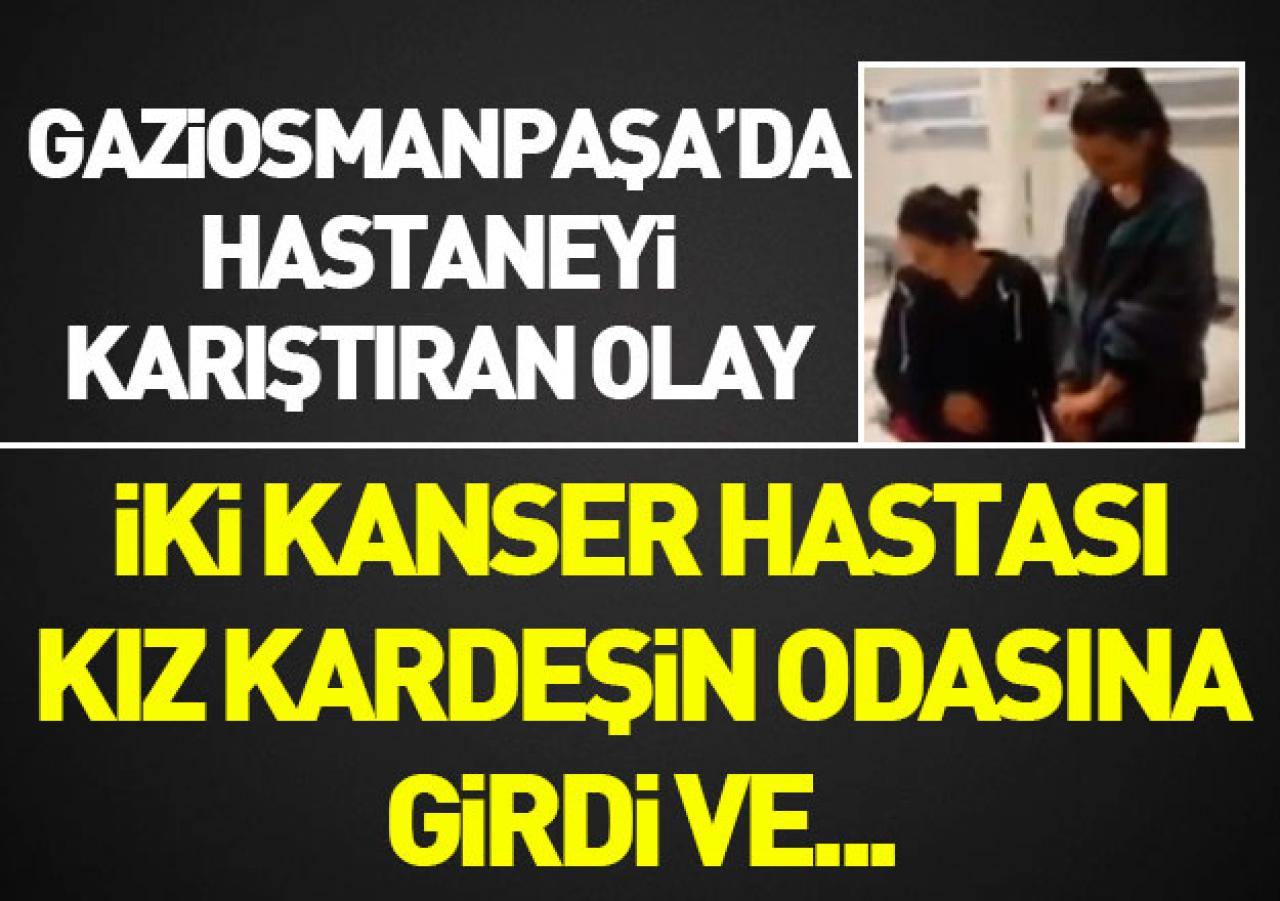 Doktor iki kanser hastası kız kardeşin odasına girdi  ve...