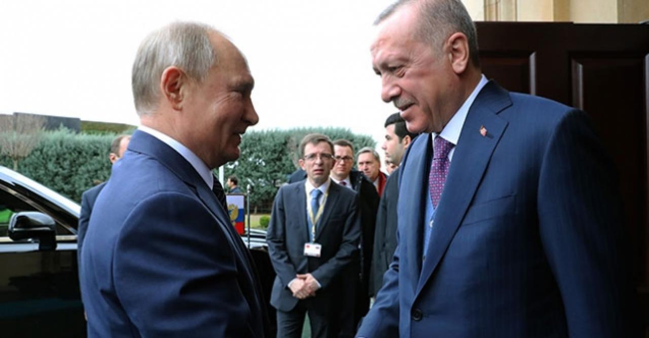 Erdoğan ve Putin görüşmesi başladı