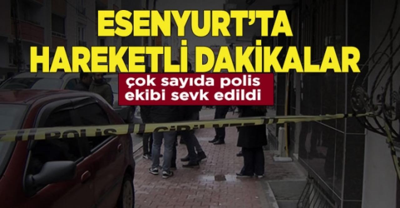 Esenyurt'ta avukat ve polisleri tehdit eden kişi yakalandı