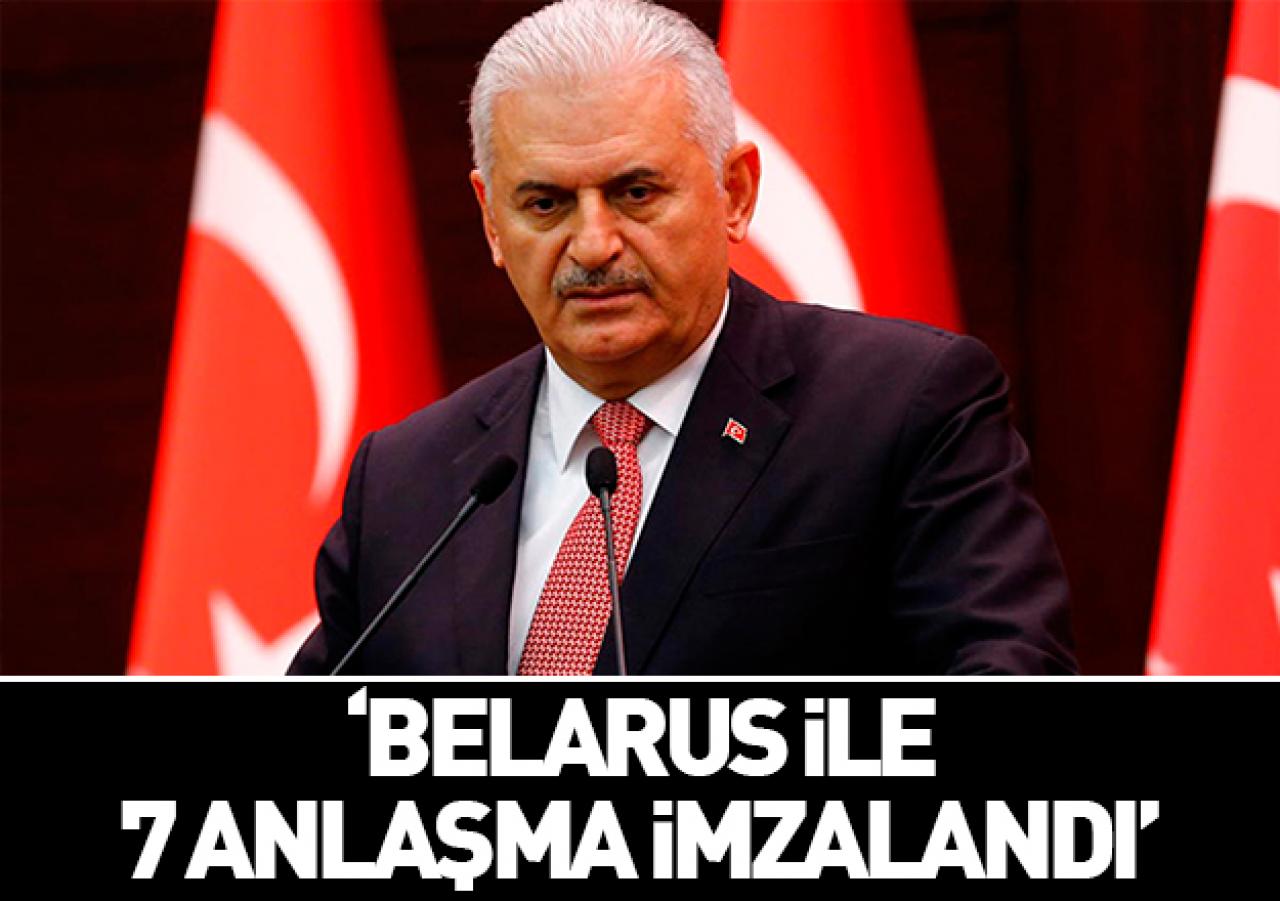 Belarus ile 7 anlaşma imzalandı