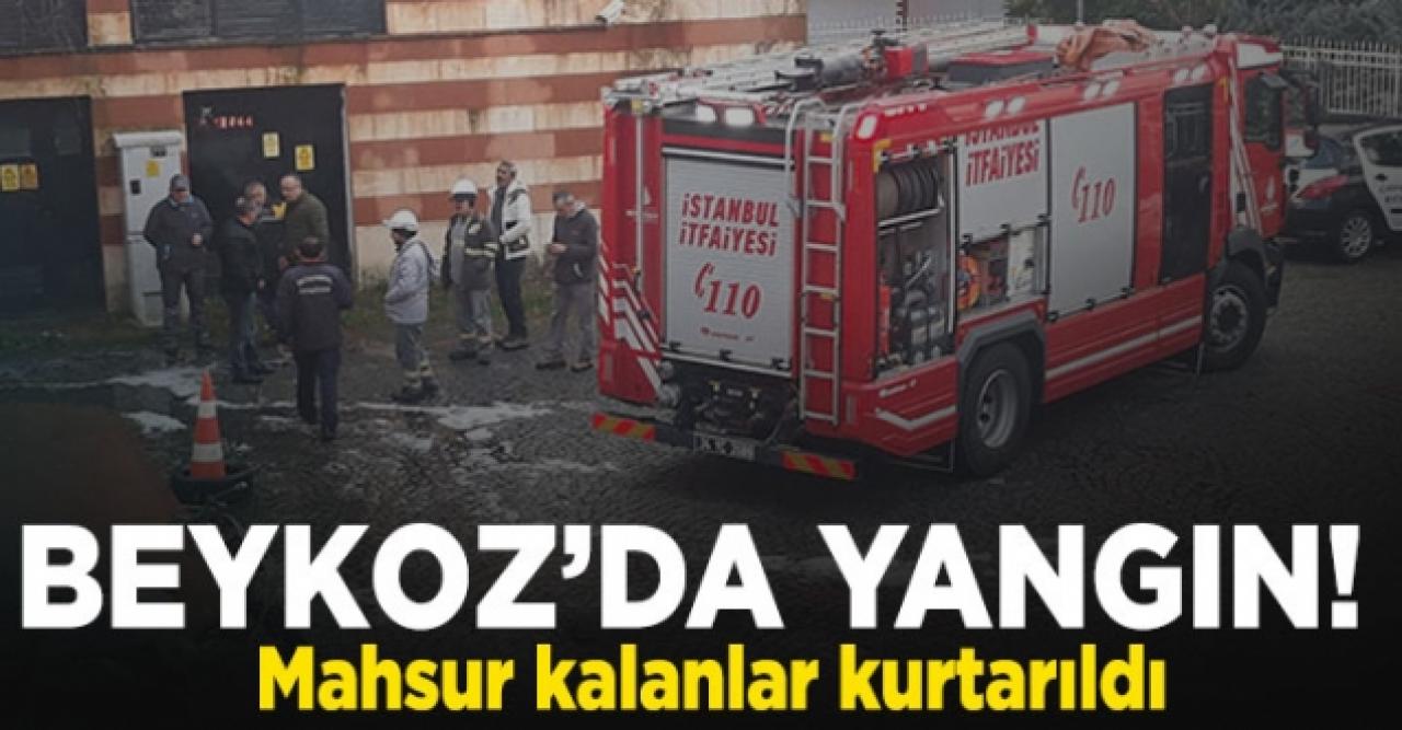 Otopark'ta yangın çıktı