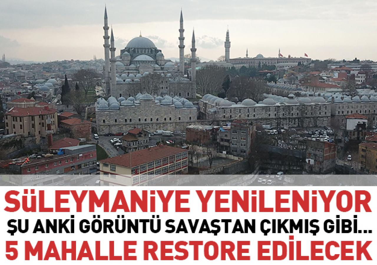 Süleymaniye yenileniyor