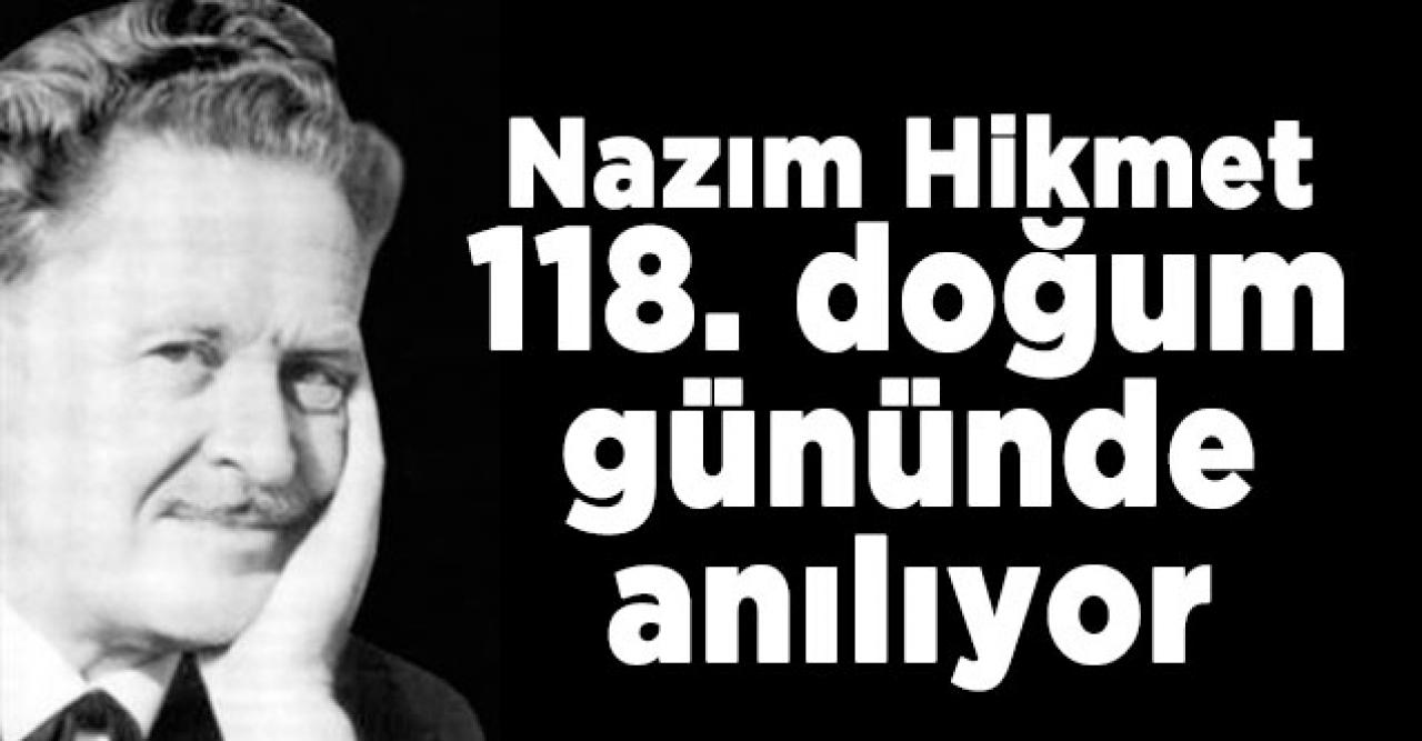 Usta Şair Nazım Hikmet 118 yaşında... İşte Nazım Hikmet'in öyküsü...