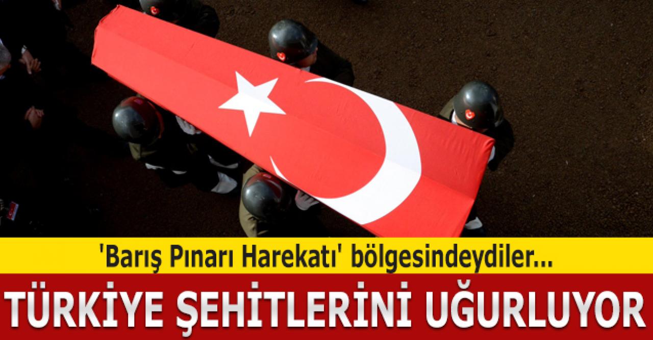 Türkiye şehitlerini uğurluyor