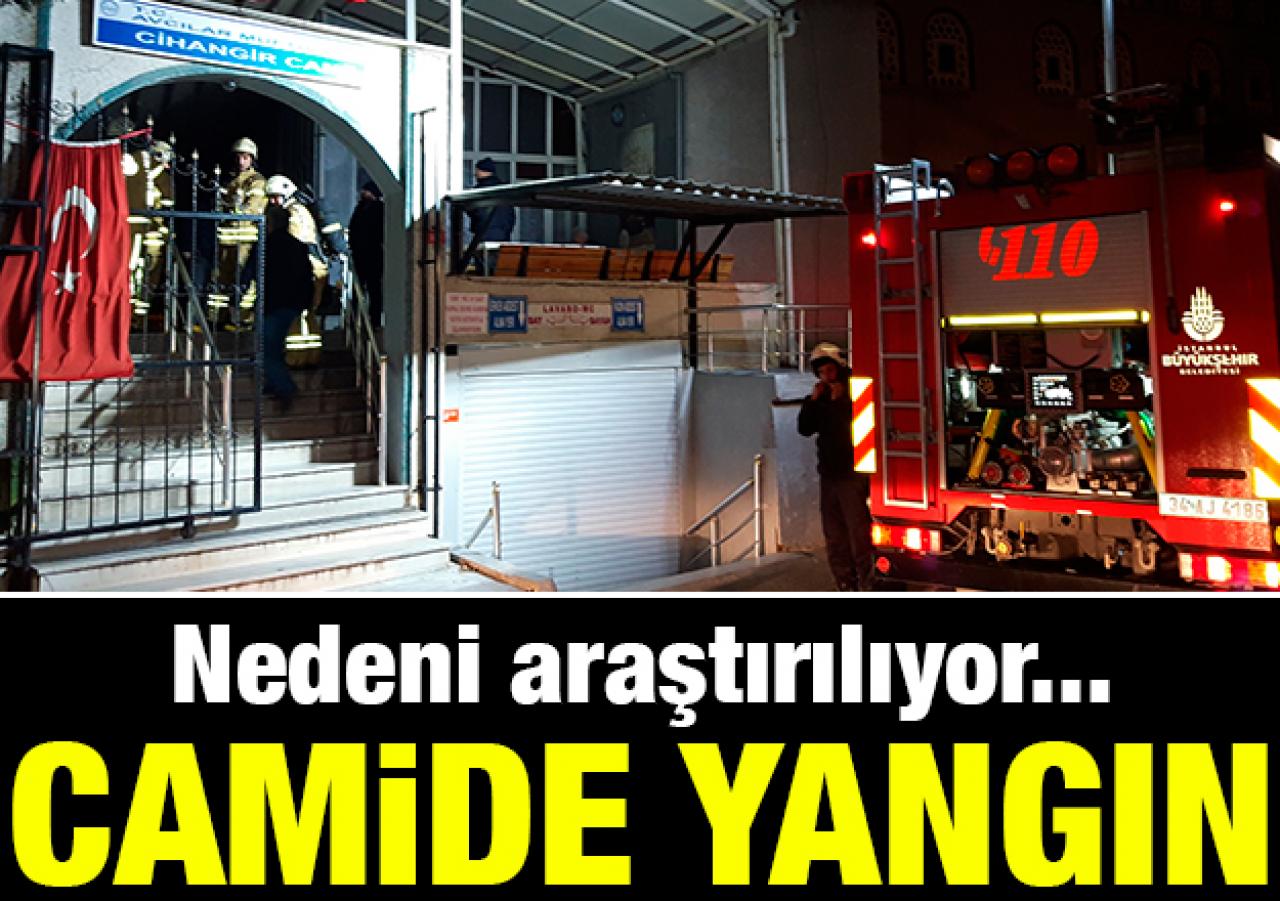 Camide yangın