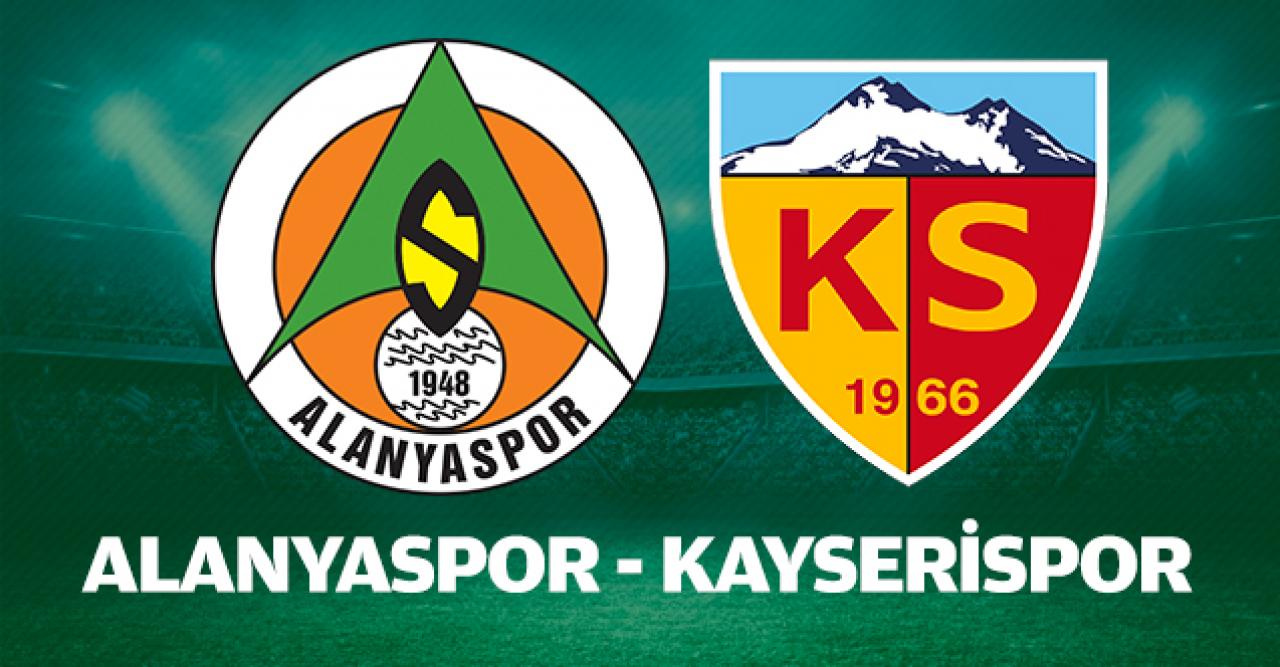 Alanyaspor Kayserispor canlı izleme linki | Bein Sports 1 canlı