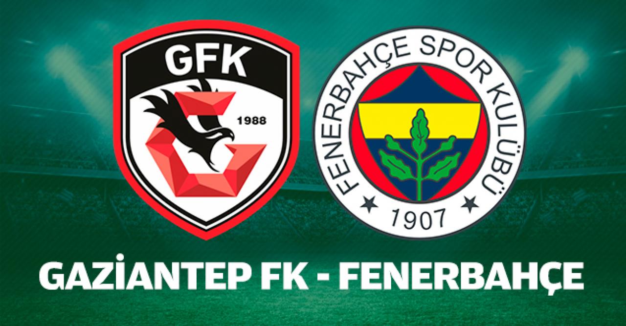 Gazişehir Gaziantep FK Fenerbahçe canlı izleme linki | Bein Sports 1 canlı