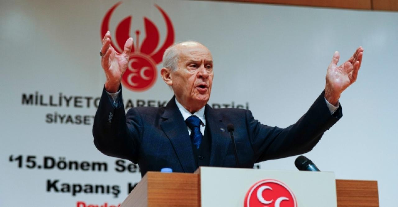 BAHÇELİ ATEŞ PÜSKÜRDÜ: KENDİLERİNİ KANAL İSTANBUL'A ATSINLAR