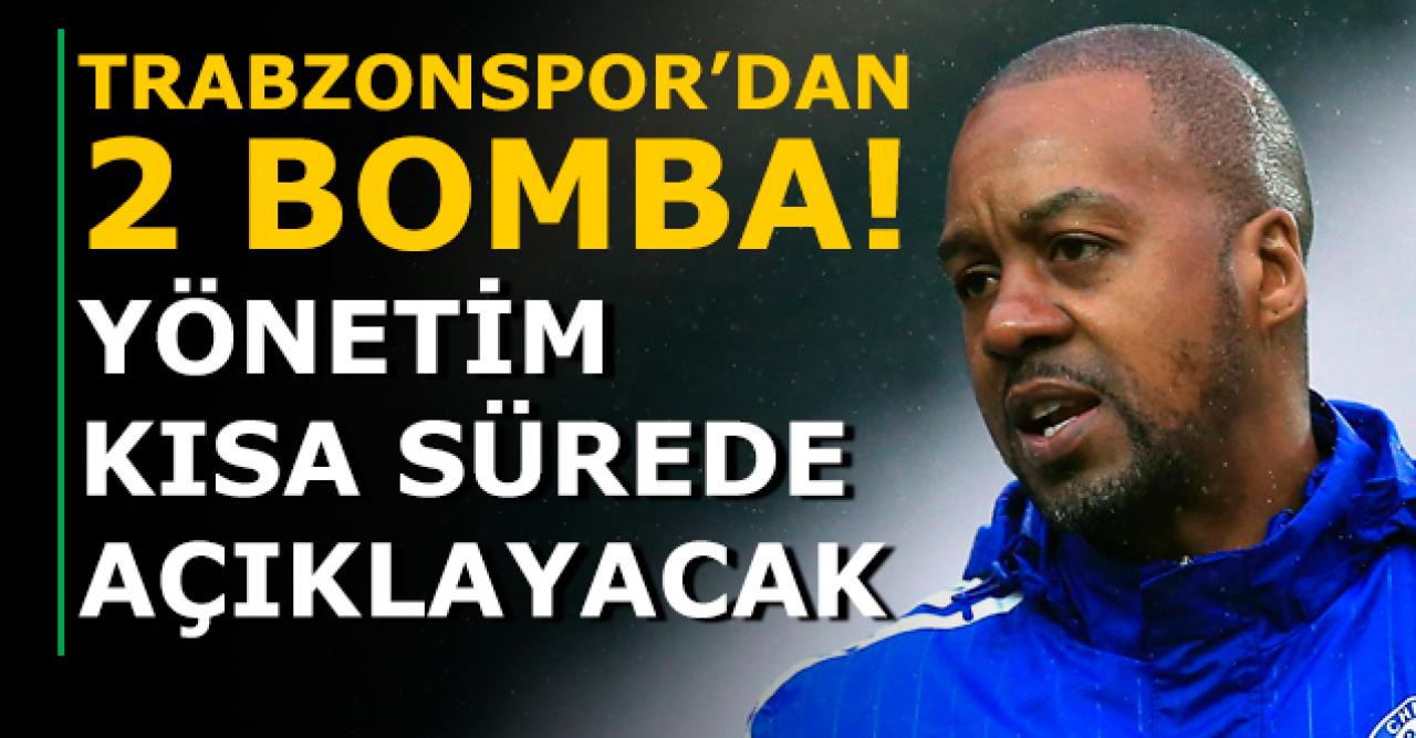 Trabzonspor'dan iki bomba birden