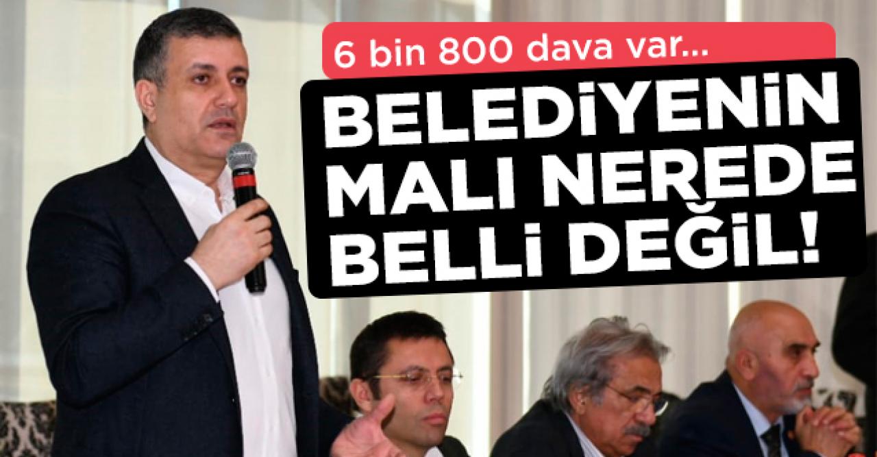 Belediyenin malı nerede belli değil