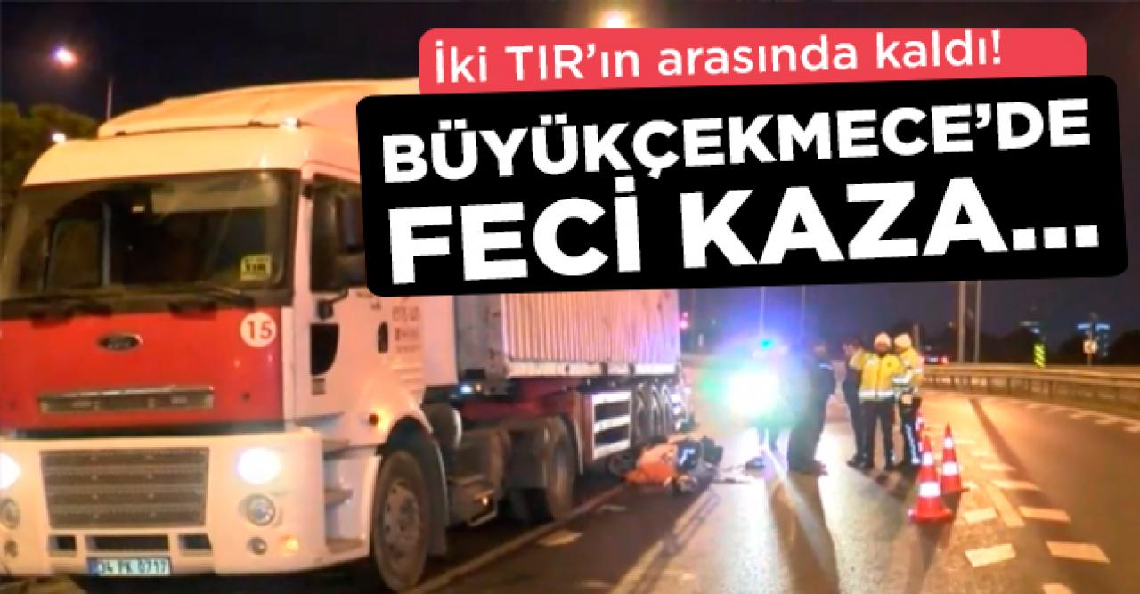 Motosiklet tamircisi Hüseyin Karabalık iki TIR'ın arasında kalarak hayatını kaybetti