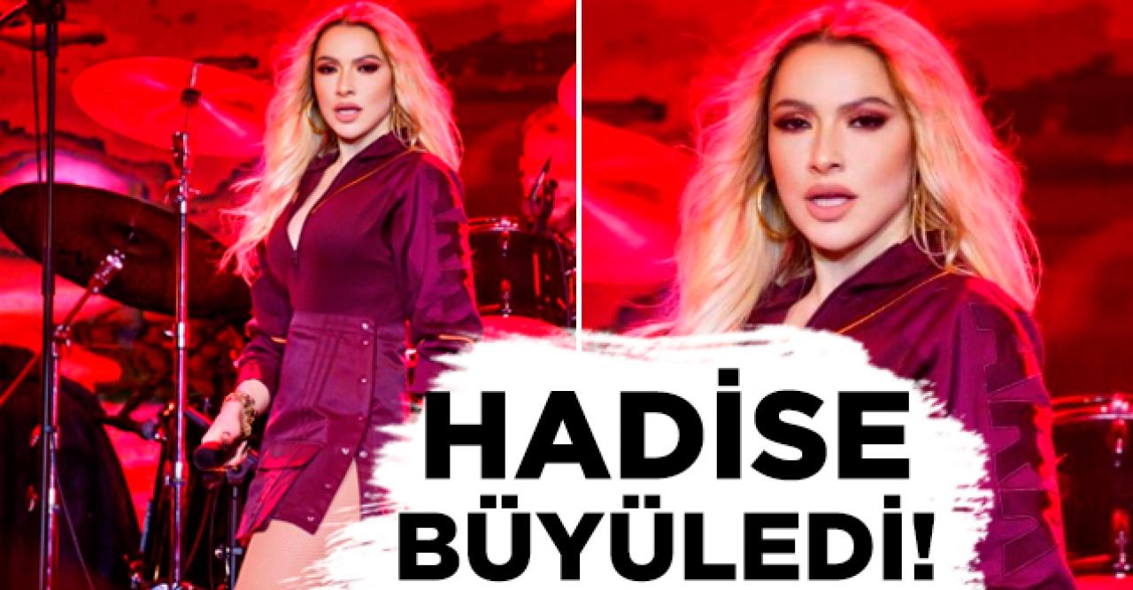 Hadise'nin seksi dansı izleyenleri büyüledi