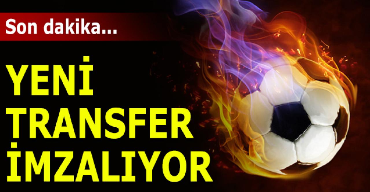 Trabzonspor'un yeni transferi imzayı atıyor