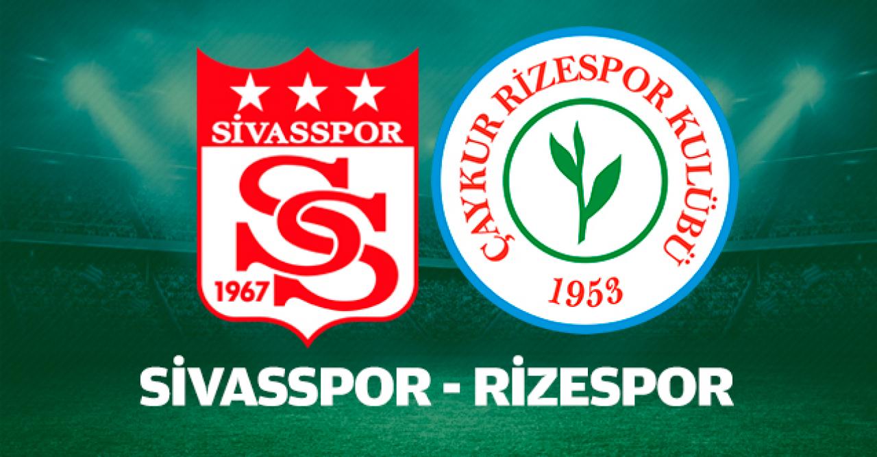 Sivasspor Rizespor maçı canlı izleme linki | Bein Sports 2 canlı