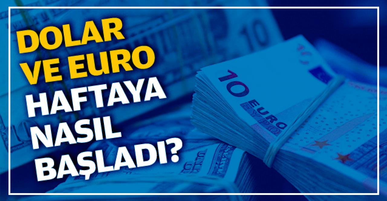 27 Ocak dolar ve euro haftaya nasıl başladı?  Alış ve satış fiyatları