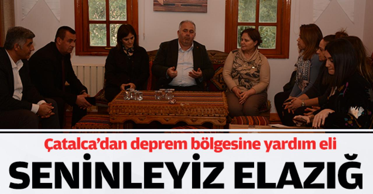 Çatalca'dan yardım eli: Seninleyiz Elazığ