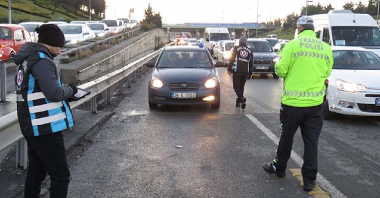 İstanbul'da çakar lamba denetimi