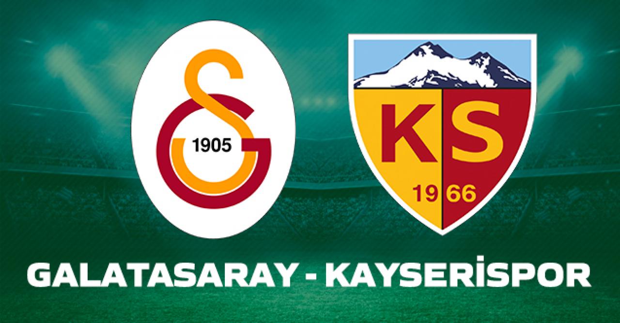 Galatasaray Kayserispor canlı izle linki | Bein Sports 1 canlı izle