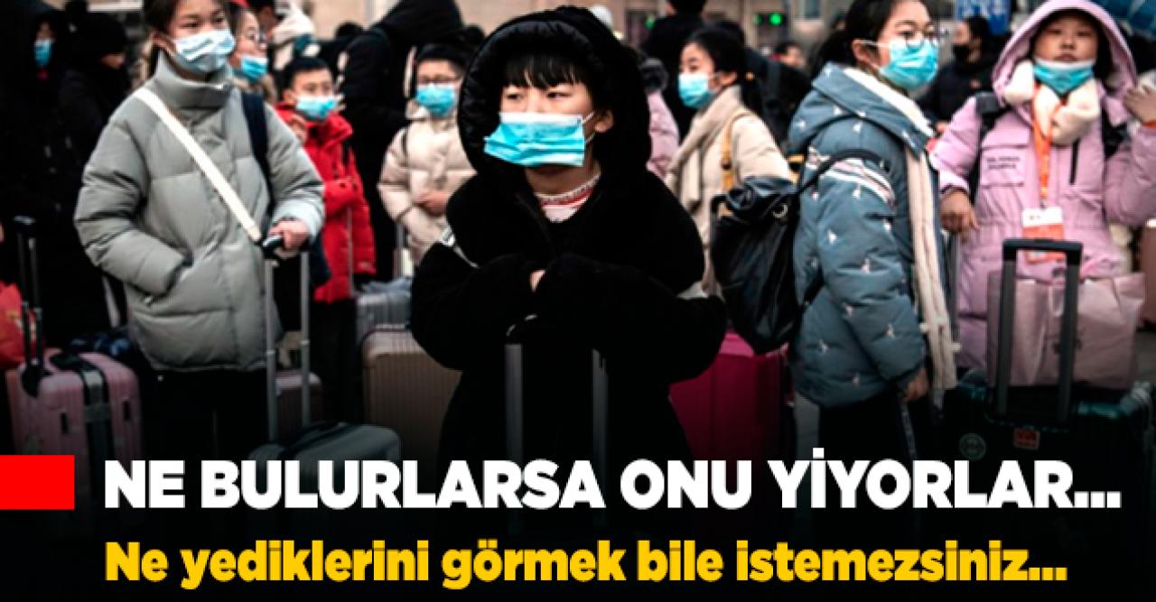 Çinlilerin yediklerine inanamayacaksınız!