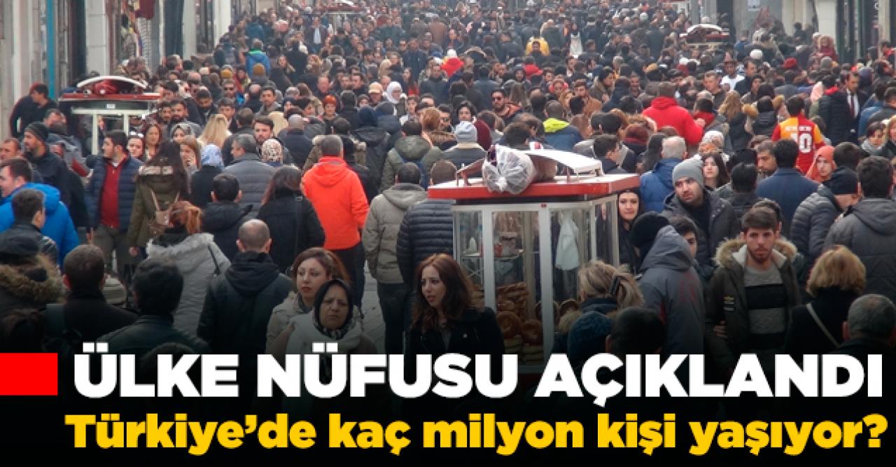 Türkiye'nin 2019 nüfusu açıklandı! Türkiye'de kaç milyon insan yaşıyor?