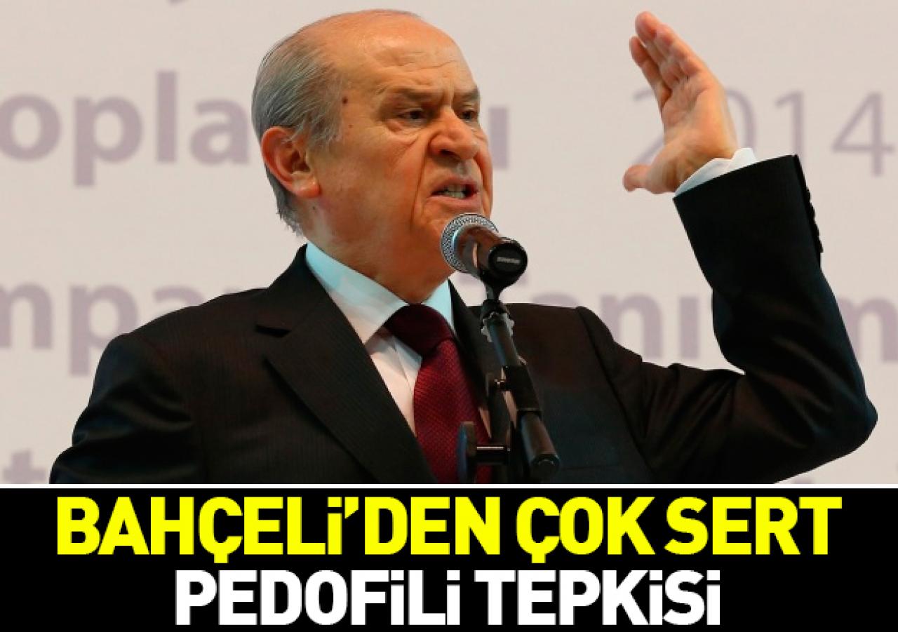 Bahçeli'den pedofili tepkisi