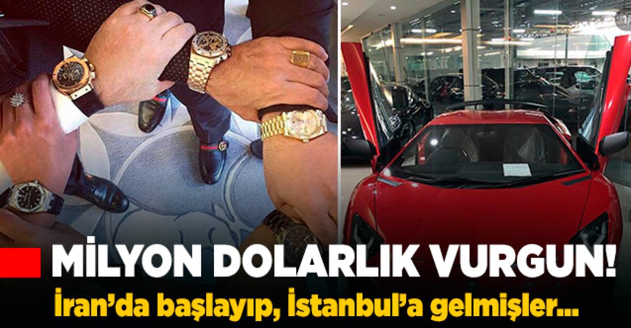 Milyon dolarlık vurgun! İstanbul'da yakalandılar...