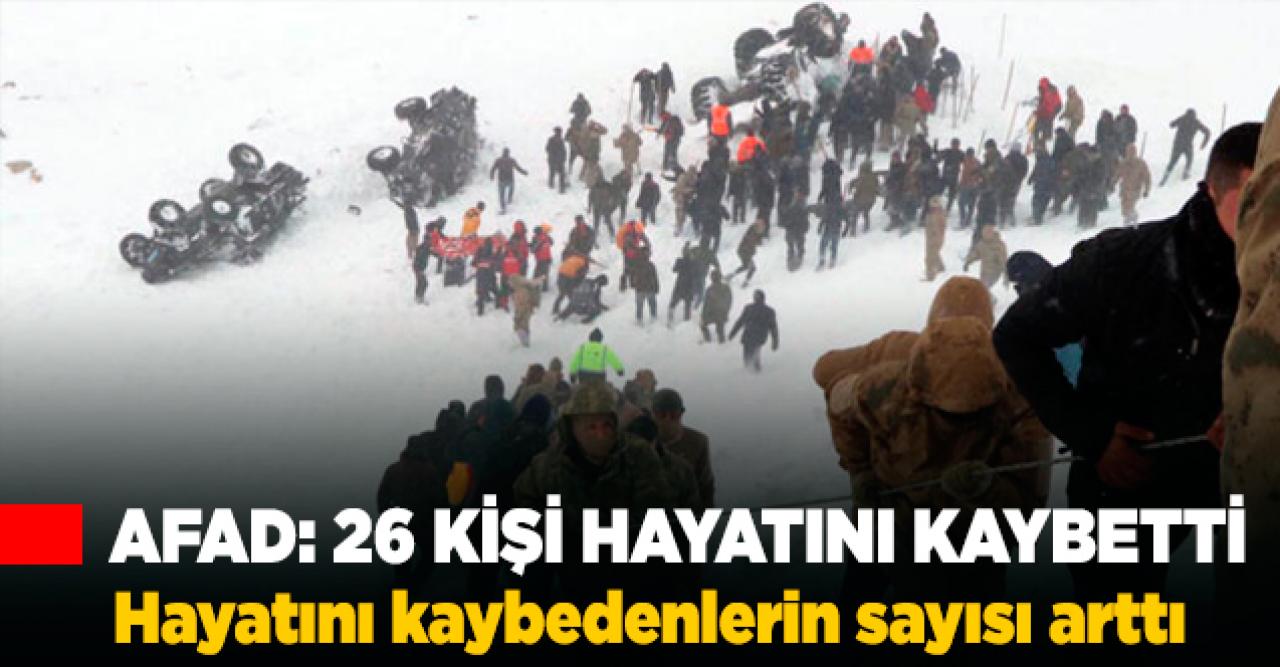 Son dakika... Van'da ölü sayısı 26'ya yükseldi!