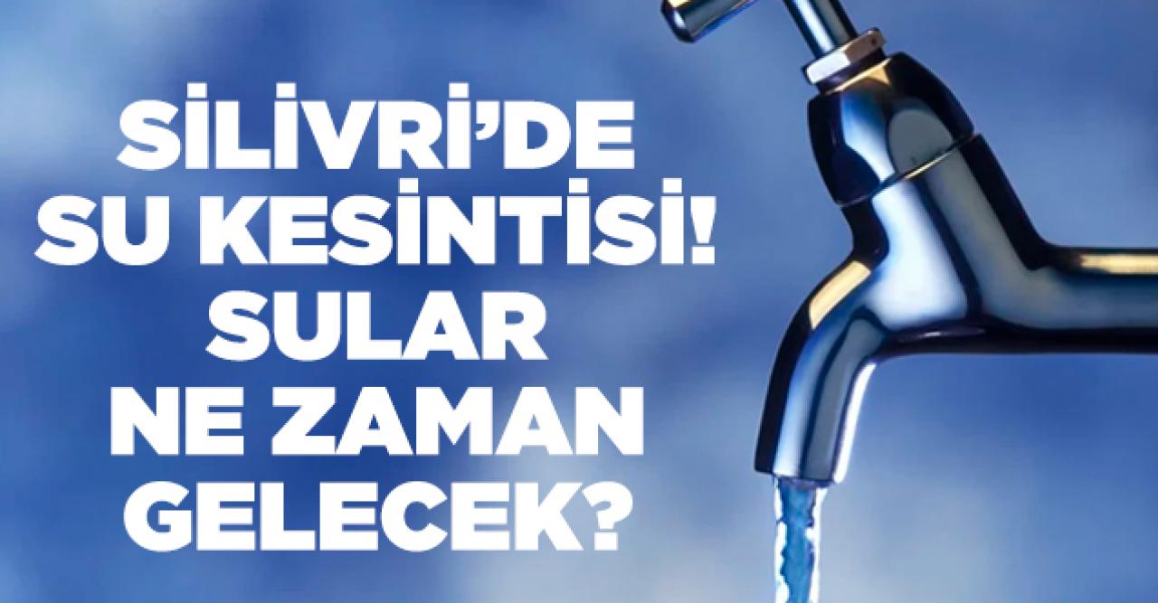 Silivri Semizkumlar Mahallesi'nde sular yok! Su ne zaman gelecek?