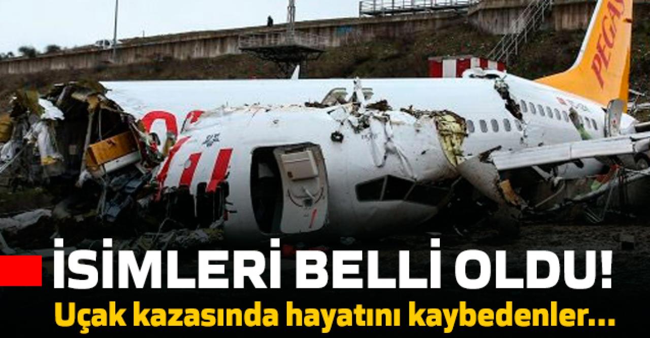 Son dakika... Uçak kazasında ölenlerin isimleri belli oldu!