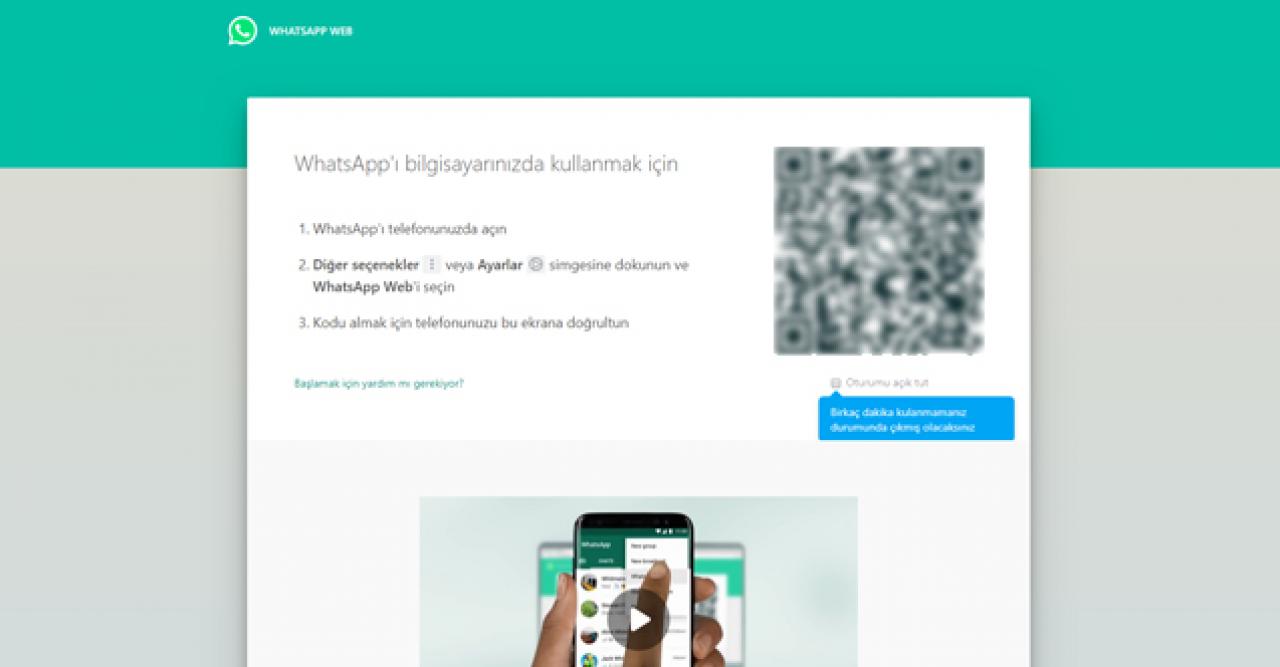 Web Whatsapp giriş! İnternetten Whatsapp aç