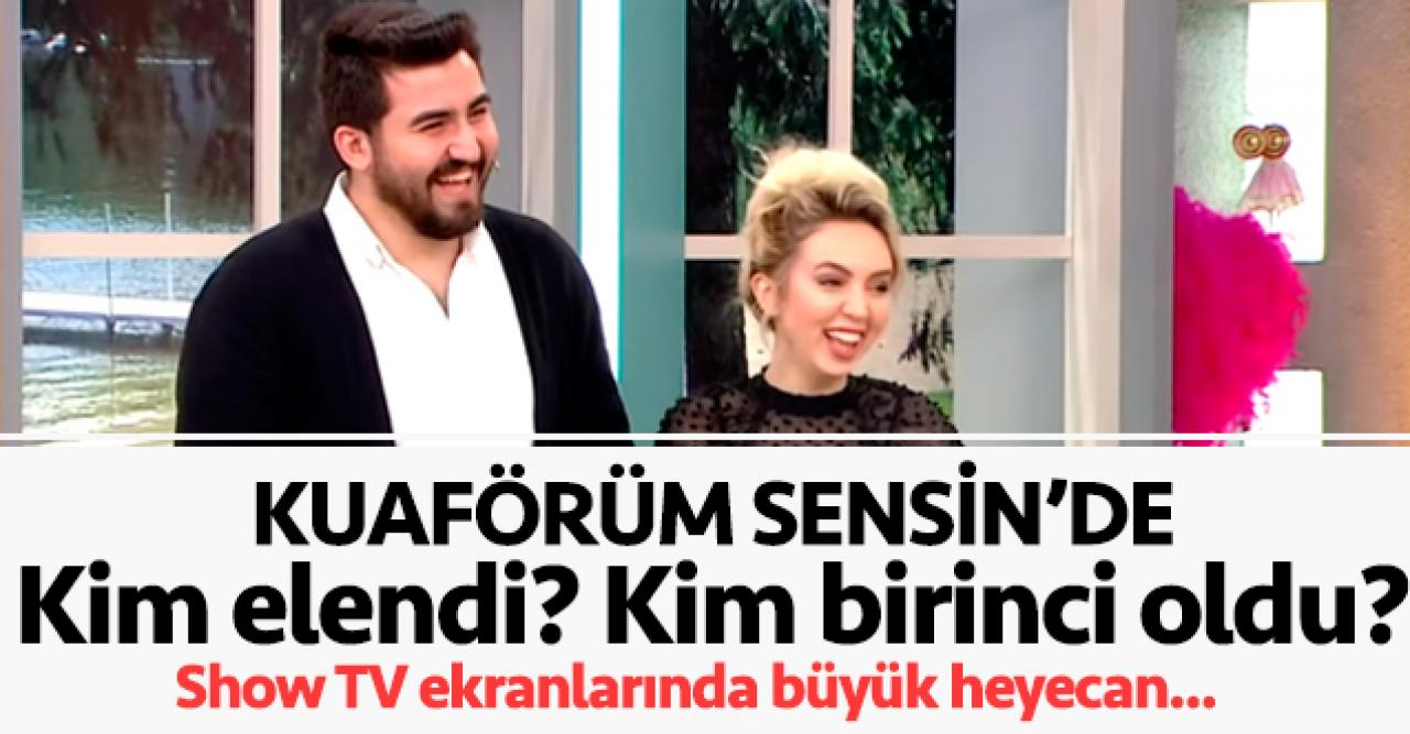 Kuaförüm Sensin 7 Şubat Cuma kim birinci oldu? Kim elendi? Puan Durumu