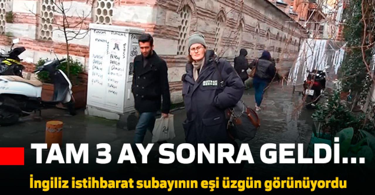 İstihbarat subayı James Gustaf Edward Le Mesurier'ın eşi 3 ay sonra geldi