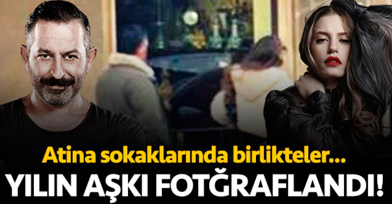 Cem Yılmaz ve Serenay Sarıkaya Atina sokaklarında! Yılın aşkı fotoğraflandı