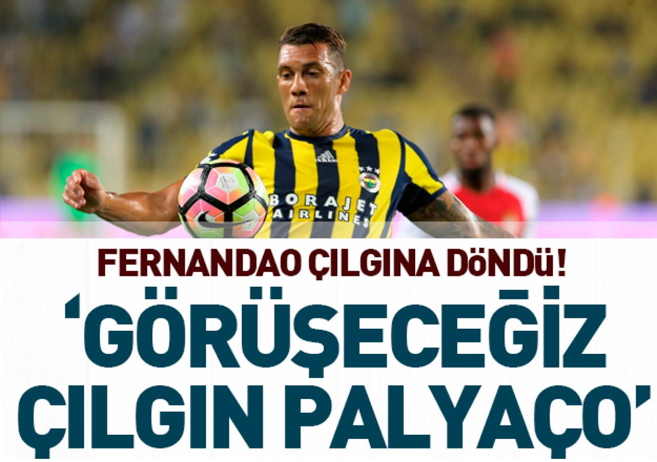 Fernandao'dan Kanu'ya sert tepki: Görüşeceğiz korkak paylaço