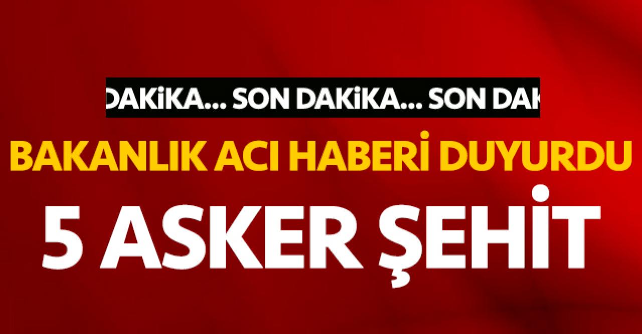 MSB açıkladı: İdlib'de 5 asker şehit, 5 asker yaralı