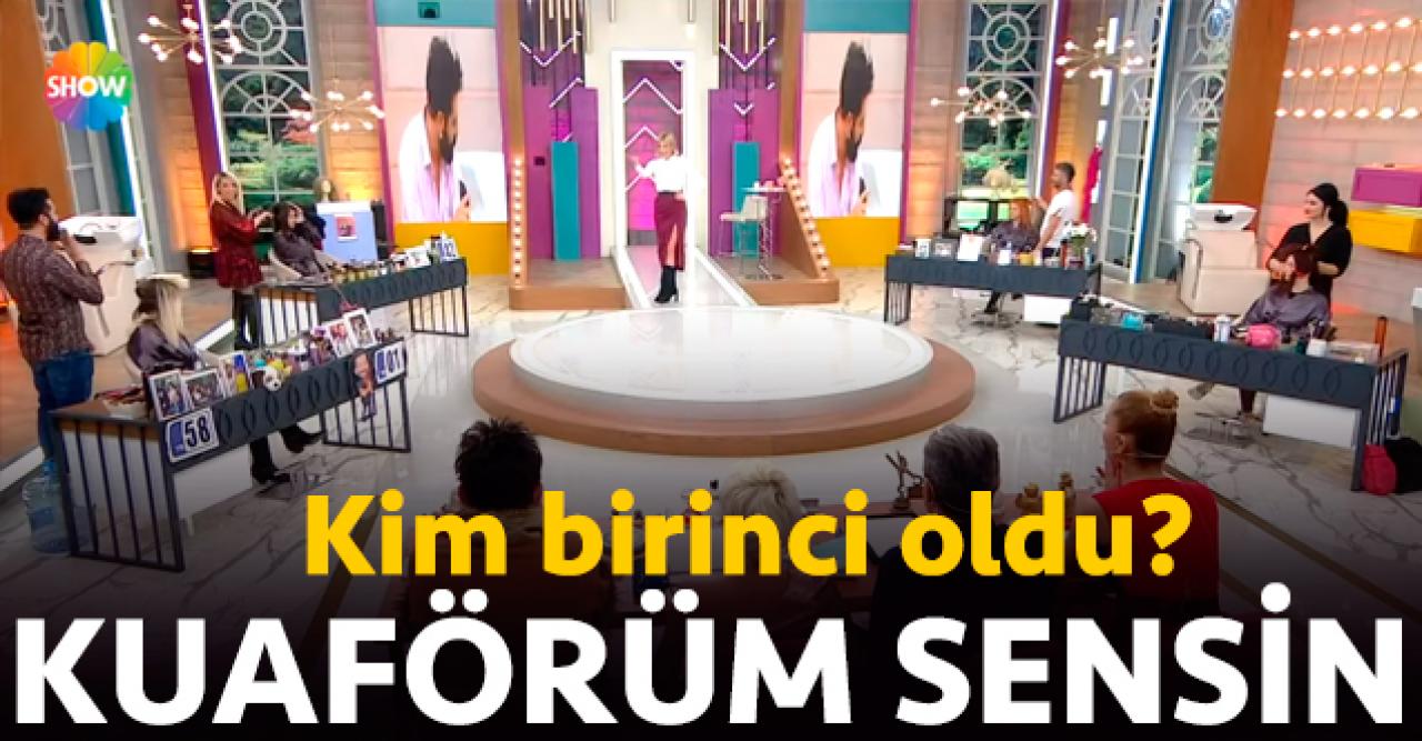 Kuaförüm Sensin 12 Şubat Çarşamba kim birinci oldu? Puan Durumu