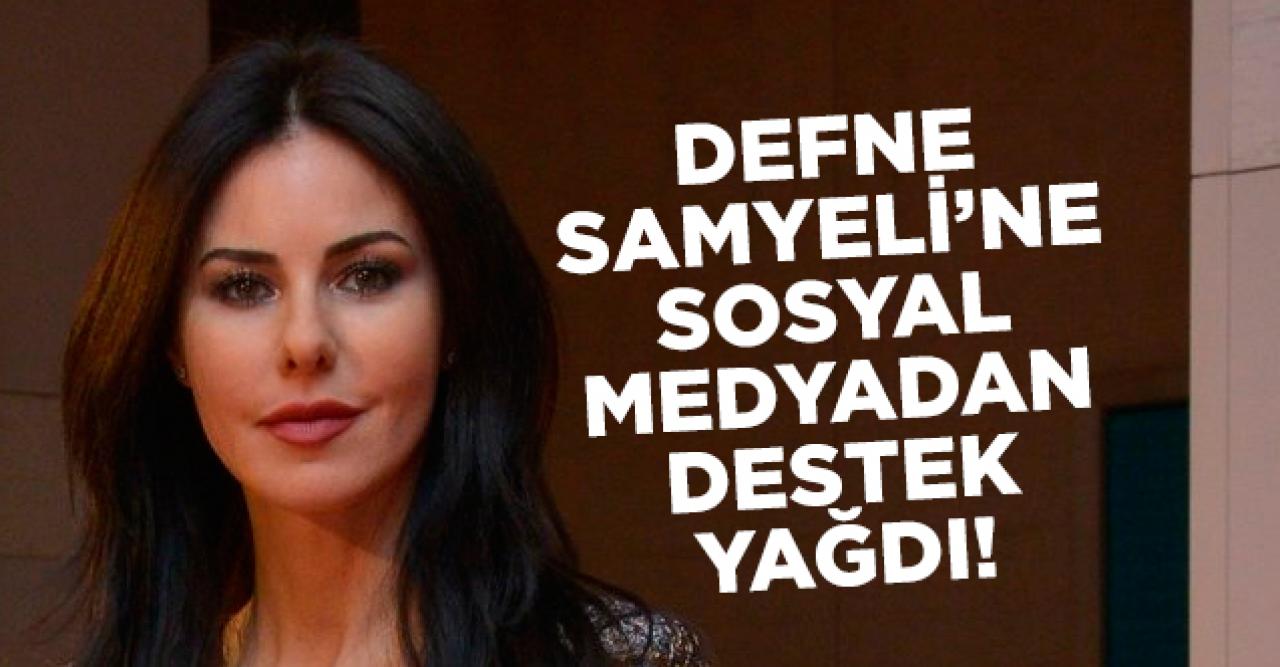 Defne Samyeli'ne sosyal medya desteği