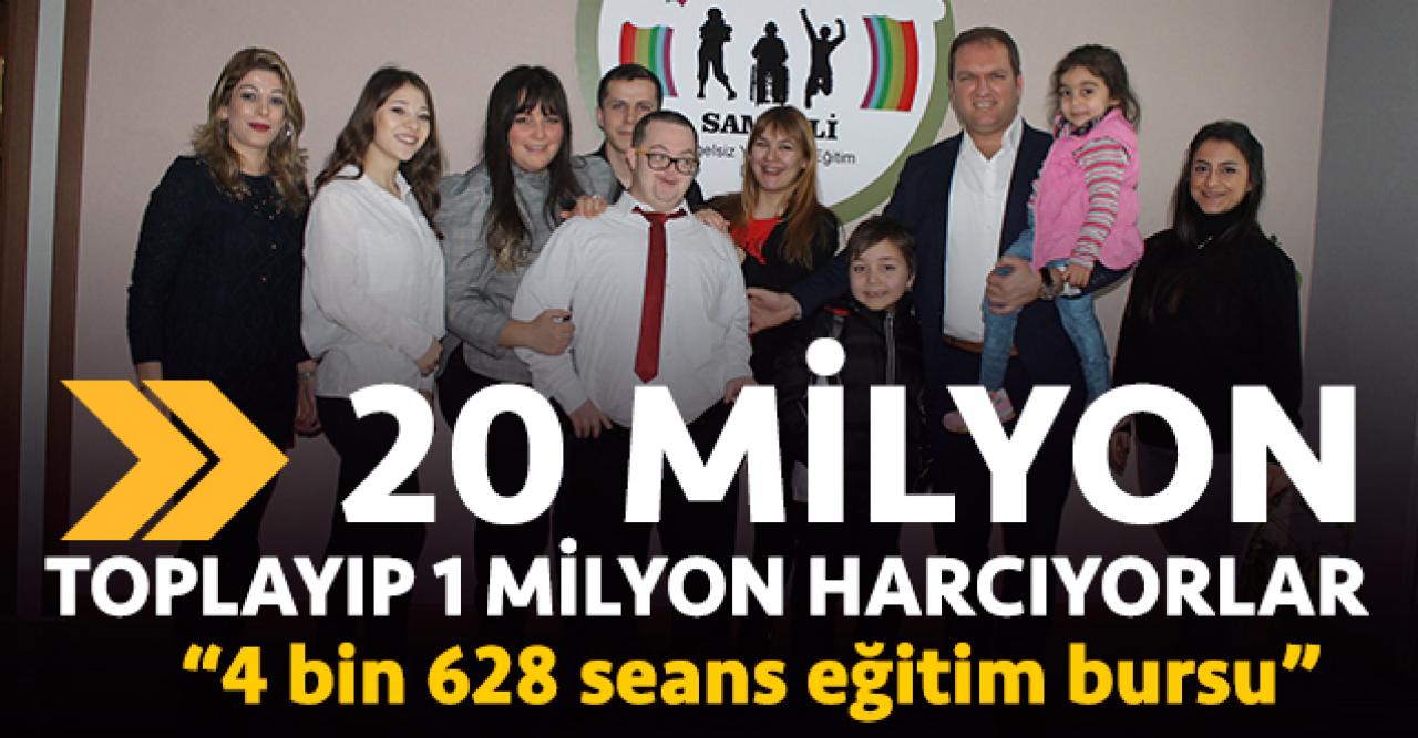 20 milyon lira toplayıp 1 milyon lira harcıyorlar!