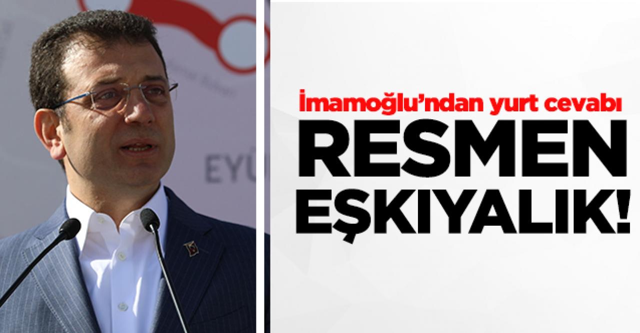 Resmen eşkıyalık!