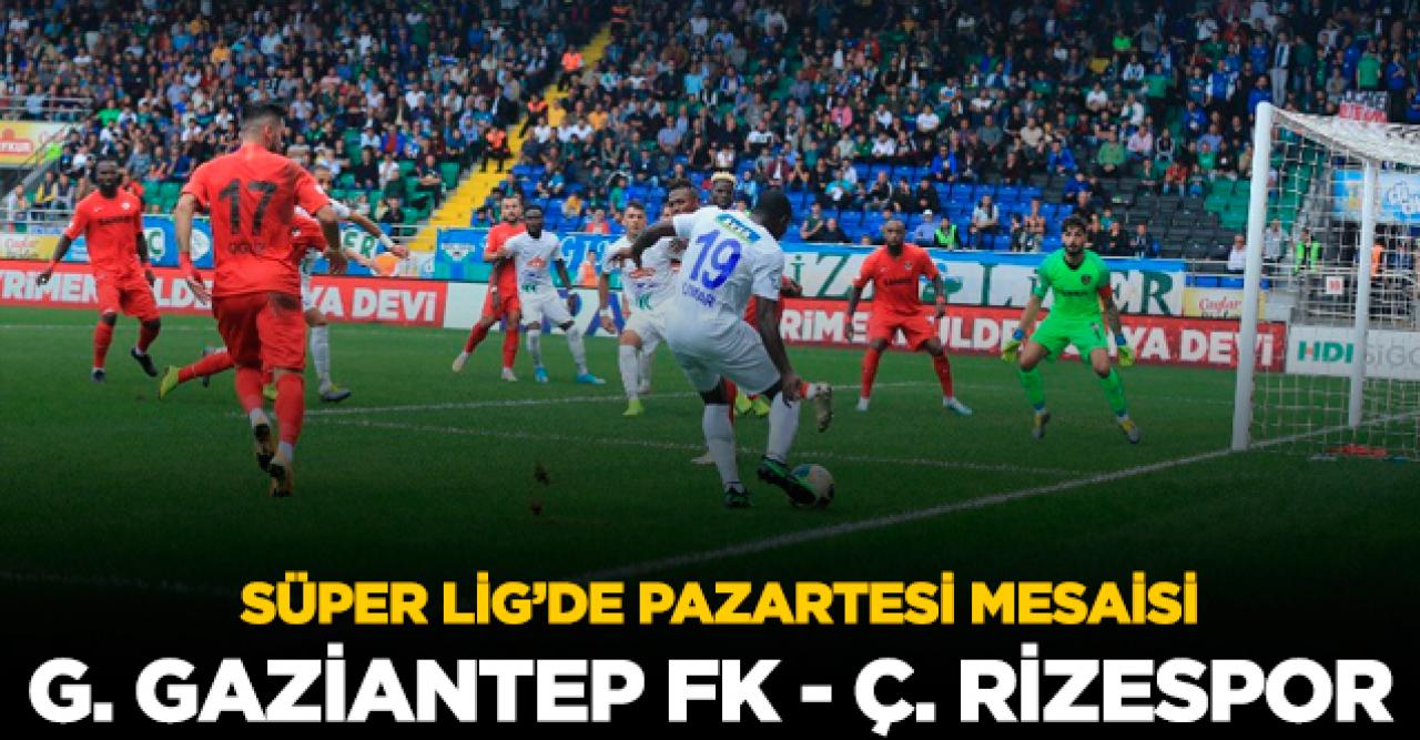 Gazişehir Gaziantep FK Çaykur Rizespor canlı izleme linki | Bein Sports 1 canlı